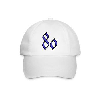 80. 80 YEARS. 80th ANNIVERSARY. 80 YEARS ANNIVERSARY. - Baseball Cap - white/white - Front