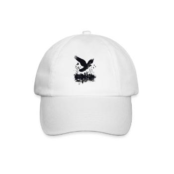 pigeon pigeon bird pigeon fancier flying - Baseball Cap - white/white - Front