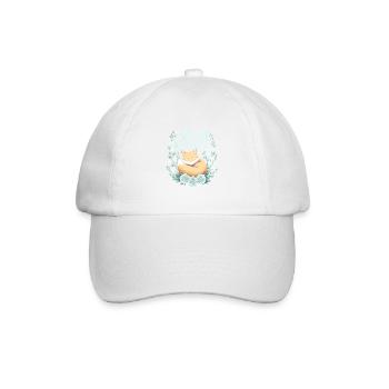 Squirrel Watching Enthusiast Wildlife - Baseball Cap - white/white - Front