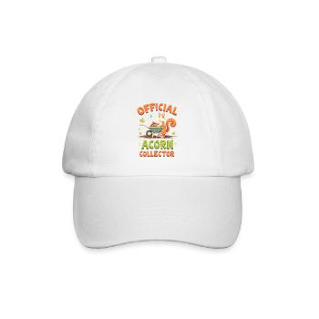 Squirrel Watching Enthusiast Wildlife - Baseball Cap - white/white - Front
