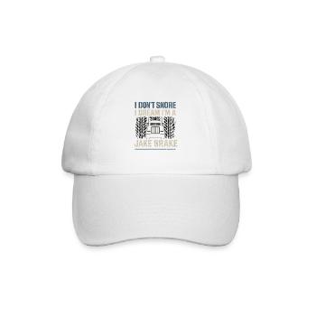 Trucker Trucking Gift Truck Trucker - Baseballkappe - Weiß/Weiß - Vorne