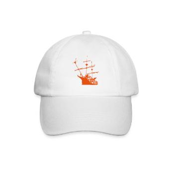 ship - Baseball Cap - white/white - Front