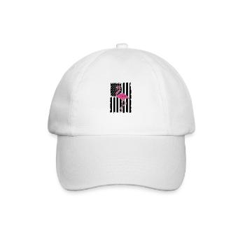 Flamingo Pink Flamingo Flamingo Gift - Baseball Cap - white/white - Front