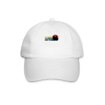 Spitz Pomeranian Zwergspitz Chien - Casquette classique - blanc/blanc - Devant