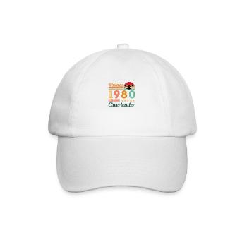 Cheerleading Cheerleader Gift - Baseball Cap - white/white - Front