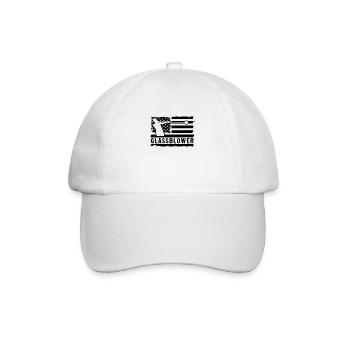 Souffleur de verre Souffleurs de verre Verre soufflant du verre - Casquette classique - blanc/blanc - Devant