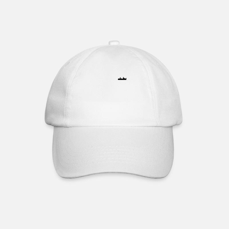 Kölner Skyline Outfit Kölle Fan-s Geschenkidee - Casquette classique - blanc/blanc