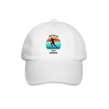 Floorball, Floorball, Hockey sur gazon, Hockey en salle - Casquette classique - blanc/blanc - Devant
