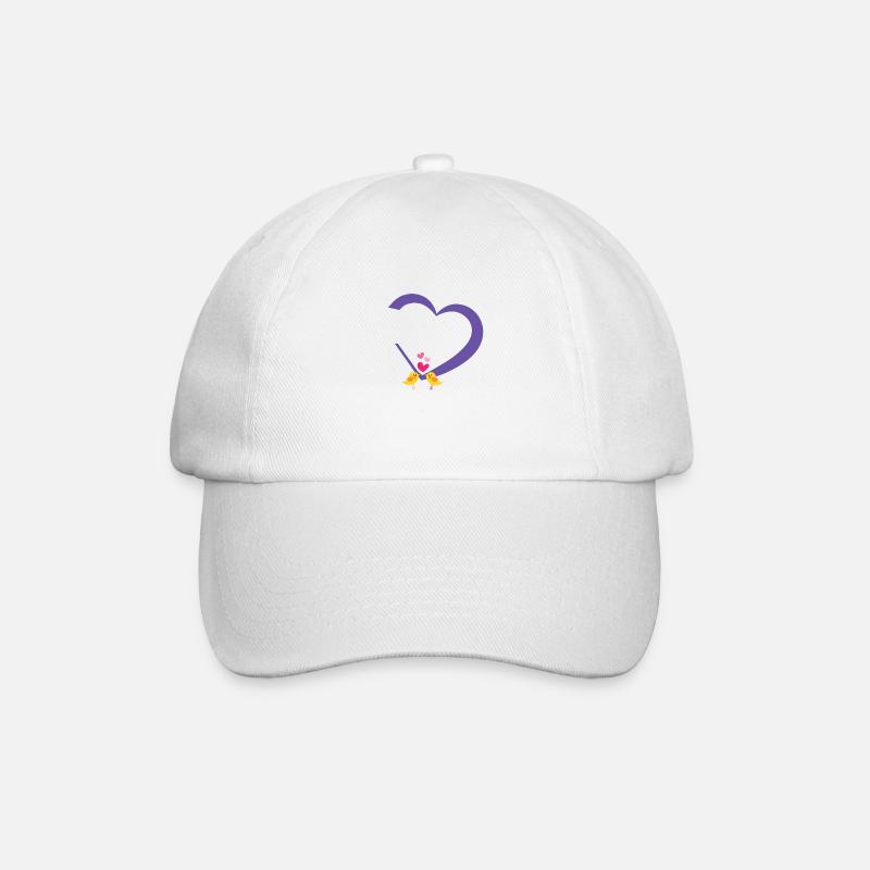 poussin - Casquette classique - blanc/blanc