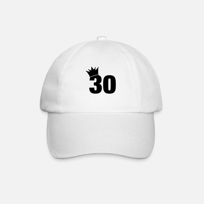 30_krone_f1 - Casquette classique - blanc/blanc