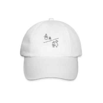 De princesse à épouse - Casquette classique - blanc/blanc - Devant