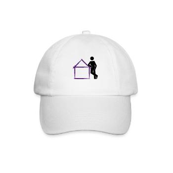architekt10 - Baseballkappe - Weiß/Weiß - Vorne