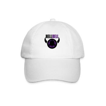hellbell höllen glocke - Baseballkappe - Weiß/Weiß - Vorne