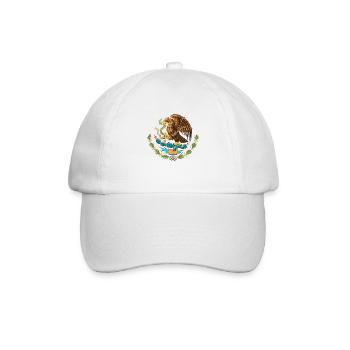 mexico_coat_of_arms - Casquette classique - blanc/blanc - Devant