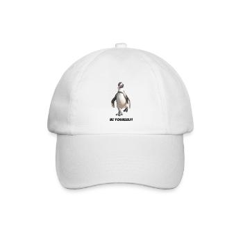Pingouin be yourself - Casquette classique - blanc/blanc - Devant