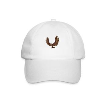 Golden eagle, eagle, bird of prey, bird - Baseball Cap - white/white - Front