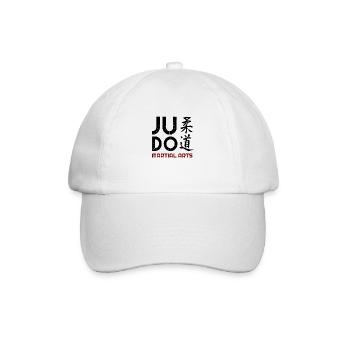 Judo, i love Judo, Judo Hoodies, Judo T shirts - Baseball Cap - white/white - Front