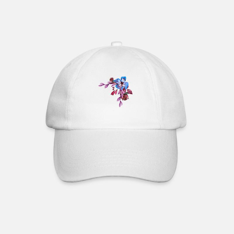 Fleur - Casquette classique - blanc/blanc