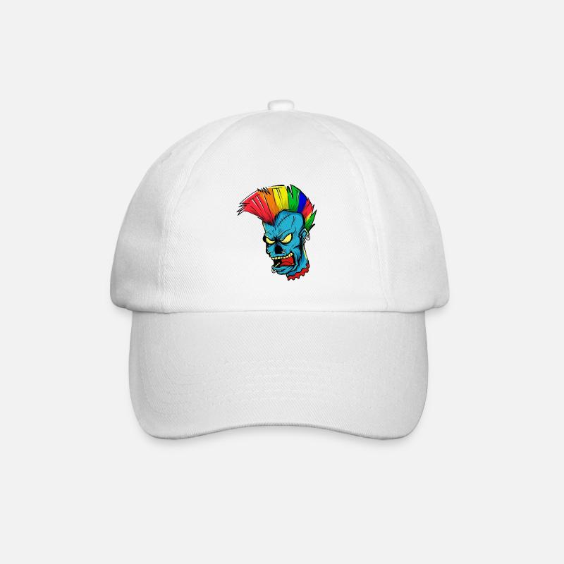 Zombie Punk - Casquette classique - blanc/blanc