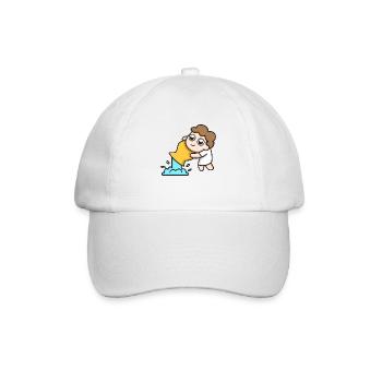 Sternzeichen Wassermann - Baseballkappe - Weiß/Weiß - Vorne