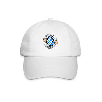 Drapeau bavarois d’occasion Look Drapeau bavarois Vintage - Casquette classique - blanc/blanc - Devant
