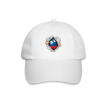 Slovenia Flag Balkan Slovenian Flag Vintage - Baseball Cap - white/white - Front