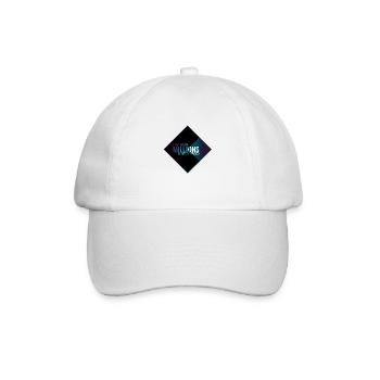 I Am Down Millions - Tile Shapes Black Purple Blue - Baseball Cap - white/white - Front