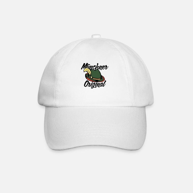 Münchner Original - Baseballkappe - Weiß/Weiß