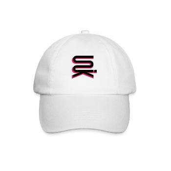 UNIK high vertical blackpink - Baseball Cap - white/white - Front