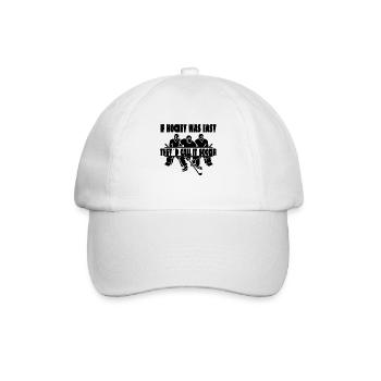 Ice hockey players Ice hockey team Hockey fan - Baseball Cap - white/white - Front