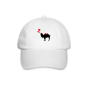 Chameau amoureux - Casquette classique - blanc/blanc - Devant
