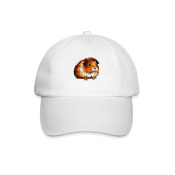 Cobayes en optique pixel 8 bits - Casquette classique - blanc/blanc - Devant