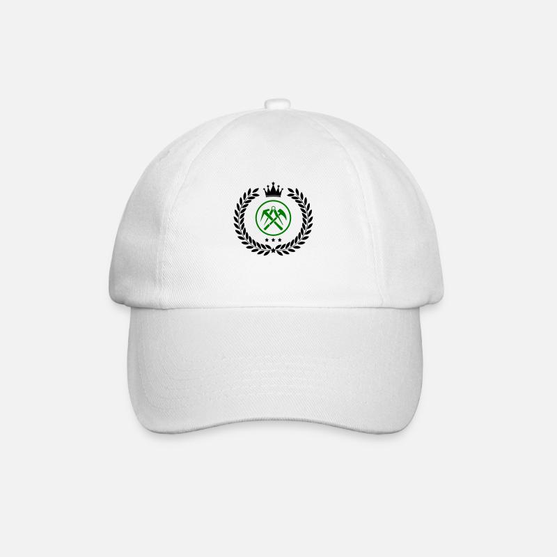 Armoiries des couvreurs - Casquette classique - blanc/blanc