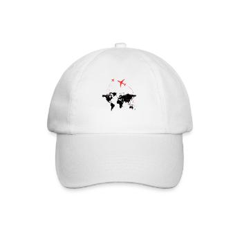 Allez on voyage - Casquette classique - blanc/blanc - Devant