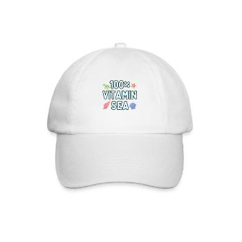 100% vitamine mer - Casquette classique - blanc/blanc - Devant