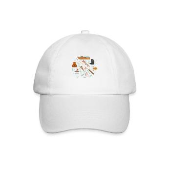 Wassersport - Baseballkappe - Weiß/Weiß - Vorne