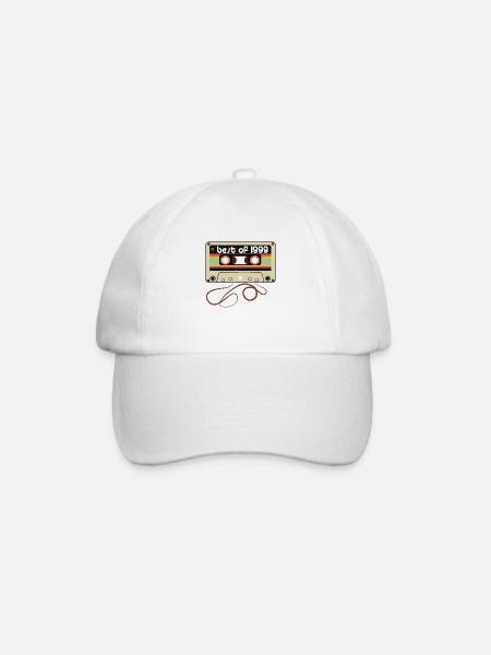 Millésime légendaire 1999 - Casquette classique - blanc/blanc