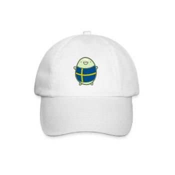 Haricot sucré - Suède - Casquette classique - blanc/blanc - Devant