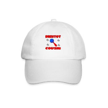 BIENTOT COUSIN - Casquette classique - blanc/blanc - Devant