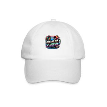 Gasoline Forever 17 - Baseball Cap - white/white - Front