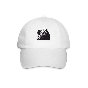 grimpeur - Casquette classique - blanc/blanc - Devant