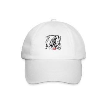 Singe LGBT - Casquette classique - blanc/blanc - Devant