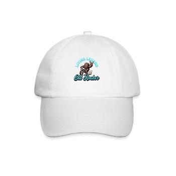 Living Legend Old Rocker - Bigfoot Pensioner - Baseball Cap - white/white - Front