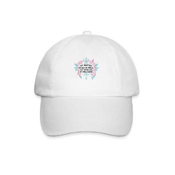 My Besties Kids May Be Feral - Casquette classique - blanc/blanc - Devant