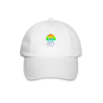 Méduse - Casquette classique - blanc/blanc - Devant
