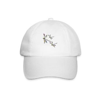 Libellules - Casquette classique - blanc/blanc - Devant