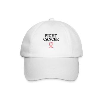 FIGHT CANCER - Baseball Cap - white/white - Front