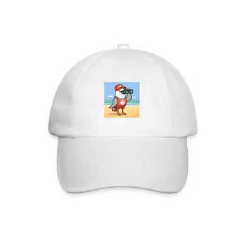 Moin Seagull Plage sauvegardée - Casquette classique - blanc/blanc - Devant