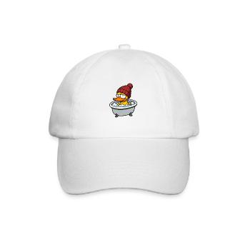 DUCK Bath Duck Bath Duck Baignoire Bonnet - Casquette classique - blanc/blanc - Devant