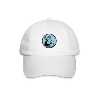 poseidon 002 - Baseball Cap - white/white - Front